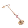 Brass Cabin Hook 305mm #1238 Polish Brass Finish - Image 3