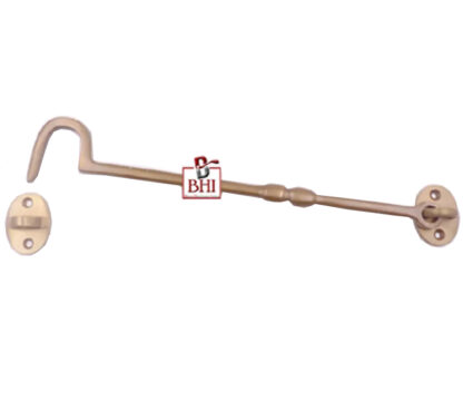 Brass Cabin Hook 305mm #1238 Polish Brass Finish - Image 5