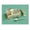 Cast Iron Rim Large Lock With Brass Fitting (Brass / Beehive Knob Optional ) -200mm # 2671 - Image 3