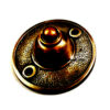 Brass Door Bell Push Button UFO Dome Style 70mm #1030 - Image 2