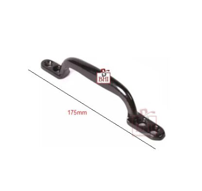 Cast Iron Hot Bed Door Pull Handle 175mm #1433 - Image 2