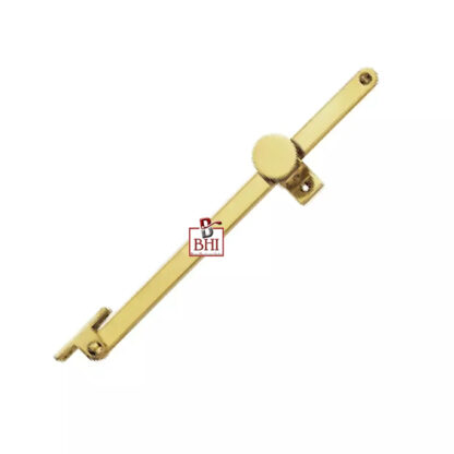 Brass Adjustable Screw Casement Stay 250mm #914 - Image 3