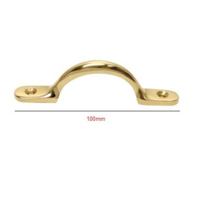Brass Window Sash Handle 100mm # BW2024 - Image 2