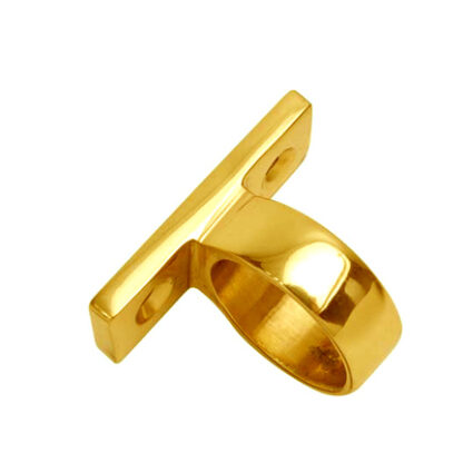 Brass Sash Eye Ring 45mm #2945 - Image 3