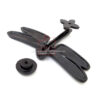 Cast Iron Door Knocker Twist Style Dragonfly 130mm #2282 - Image 3