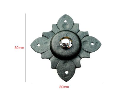 Cast Iron Door Bell Push Button Klingel 80mm #1027 - Image 2