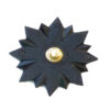 Cast Iron Bell Push Button Sunshine 100mm #1029 - Image 3