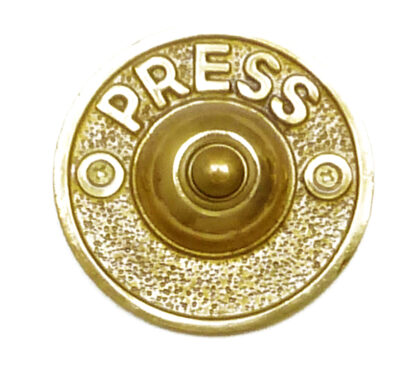 Brass Door Bell Push Button 77mm #1031
