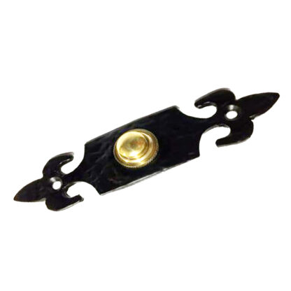 Cast Iron And Brass Door Bell Push Button Fdl Platen 110mm #1037