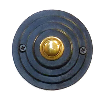 Cast Iron Door Bell Push Button Pyramid  60mm #1040