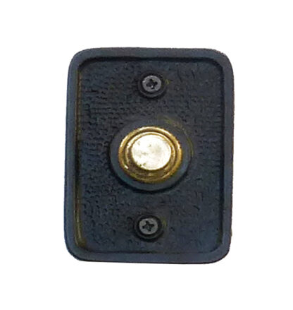 Cast Iron Door Push Button Plain 75mm #1041