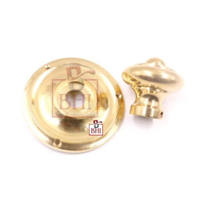 BRASS DOOR KNOB FREE ROTATION 50x80mm # 1095 - Image 6