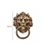 Solid Brass Door Knocker Head 190mm #1106 - Image 4