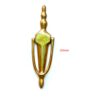 Brass Sold Sleek Door Knocker Victorian 200mm #1115 - Image 2