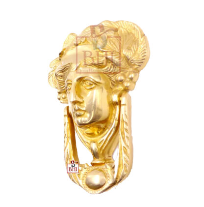 SOLID BRASS DOOR KNOCKER MEDUSA FACE 165mm # 1117 - Image 6