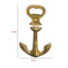 BRASS BOTTLE OPENER ANCHOR 130mm #1136 - Image 2