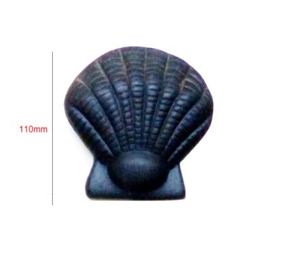 Cast Iron Sea Shell Design Door Knocker 110mm #1145 - Image 2