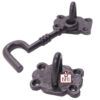 Cast Iron Cabin Hook 125mm #1242 Black Finish - Image 3