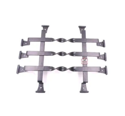 Speak-Easy Decorative Door Forged Iron Grill for Peephole and Door Viewer in Home, Office & Wine Cellar, with Scroll Legs 450mm #1330