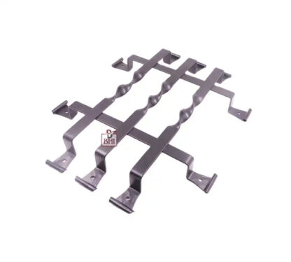 Speak-Easy Decorative Door Forged Iron Grill for Peephole and Door Viewer in Home, Office & Wine Cellar, with Scroll Legs 450mm #1330 - Image 3