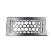 Cast Iron Heavy Duty Walkable Floor Register Easy Adjust Air Supply Lever Floor Vents - Seattle Design - Vent Cover for Home Floor - Black Powder Coated 290mm #1346 - Image 2