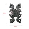 Cast Iron Cabinet Hinge Snake 63mm #1369 (Set of 4 Pcs) - Image 2