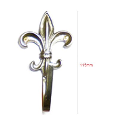 Brass Curtain Tie Hook 155mm #1480 - Image 2