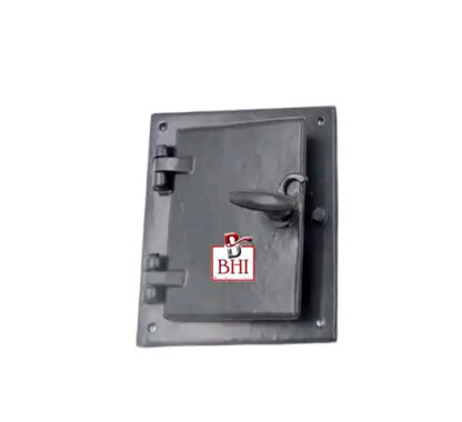 Cast Iron Openable Window (solo) for Speak-Easy Door Grill Vintage Fleur de Lys design 163mm #1547