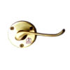 Brass Victorian Mortise Lever Door Handle on Rosette 95mm #1563