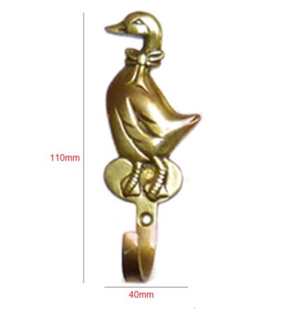 Brass Curtain Tie Hook 110mm #1591 - Image 2