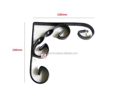 Cast Iron Shelf Support Bracket 130mm # 1772 - Image 2