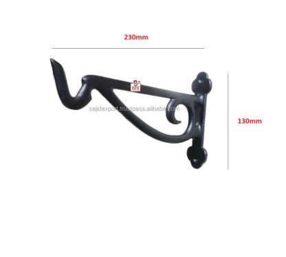 Cast Iron Shelf Support Bracket 135mm # 1775 - Image 2