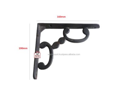 Cast Iron Shelf Support Bracket 160mm #1778 - Image 2