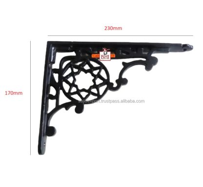 Cast Iron Shelf Support Bracket 170mm #1783 - Image 2