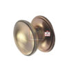 BRASS FIXED DOOR KNOB MUSHROOM DESIGN 75x80mm # 1989 - Image 3