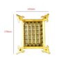 Brass Speak-Easy Door Small Window Grill Fleur de Lys design Heat Grill 170mm #2411 - Image 2