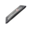 Cast Iron Heavy Duty Walkable Floor Register Easy Adjust Air Supply Lever Floor Vents - Seattle Design - Vent Cover for Home Floor - Black Powder Coated   200mm #2412 - Image 5