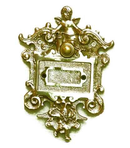 Brass Door Bell Push Button Angel 170mm #2449