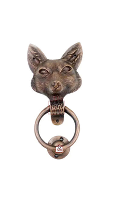 Cast Iron Door Knocker Fox 235mm #2453