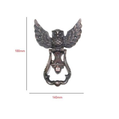 Cast Iron Flying Owl Door Knocker 180mm #2456 - Image 2