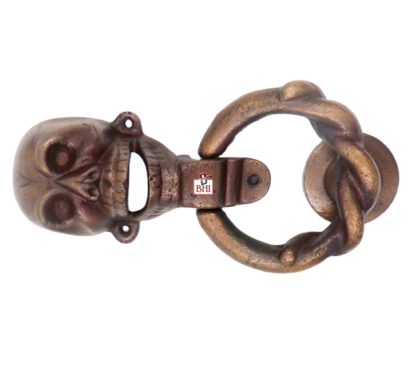 CAST IRON DOOR KNOCKER SKULL 170mm # 2462 - Image 2
