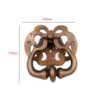 Cast Iron Door Knocker Ring On Back Plate 130mm # 2465 - Image 2