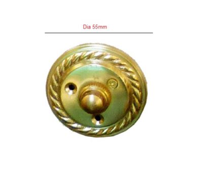 Brass Door Bell Push Button 55mm #2487 - Image 2