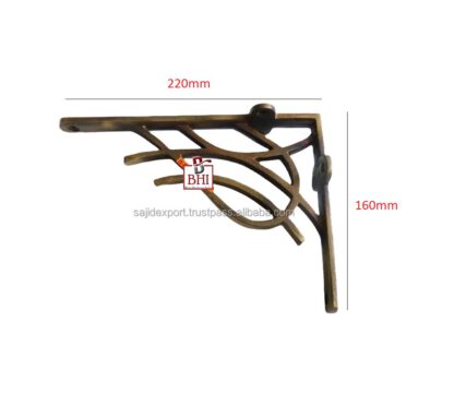 Cast Iron Shelf Support Bracket 210mm #2516 - Image 2