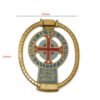 Brass Door Knocker 'Christ Is The Head of This House' 145mm # 2689 - Image 2