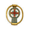 Brass Door Knocker 'Christ Is The Head of This House' 145mm # 2689 - Image 3