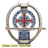 Brass Door Knocker 'Christ Is The Head of This House' 145mm # 2689