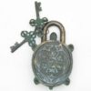 Brass Door Lock Handmade Turtle Design 130mm #2841 - Image 4