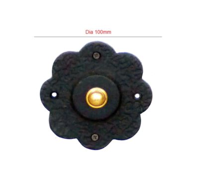 Cast Iron Bell Push Button 100mm #2862 - Image 2