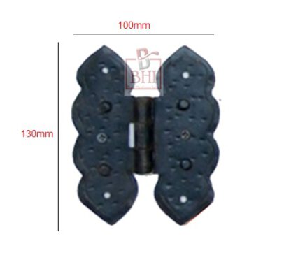 Hand Forged Iron Hinge 130mm #2932 - Image 2